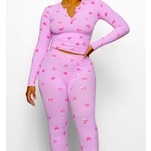 Skims Hearts lounge SET
